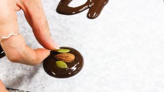 hot cocoa with nuts