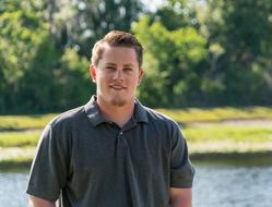 Young Man in park outdoors