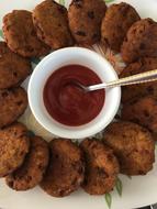 meat with spicy sauce