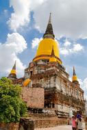 the golden dome of the city building