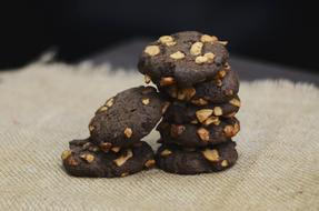 Chocolate chip cookies with nuts