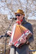 Festival Accordion man