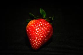 ripe sweet strawberries