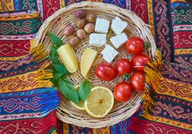 healthy tasty breakfast on a plate