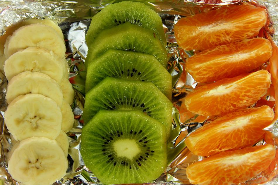 delicious fruit snacks on a plate