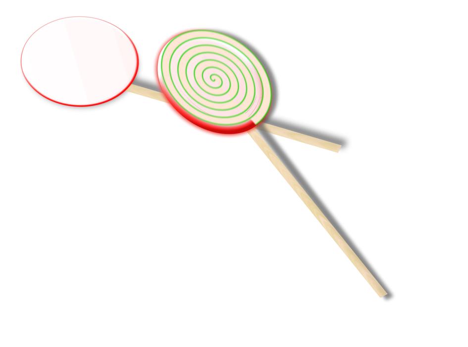colorful lollipops on sticks