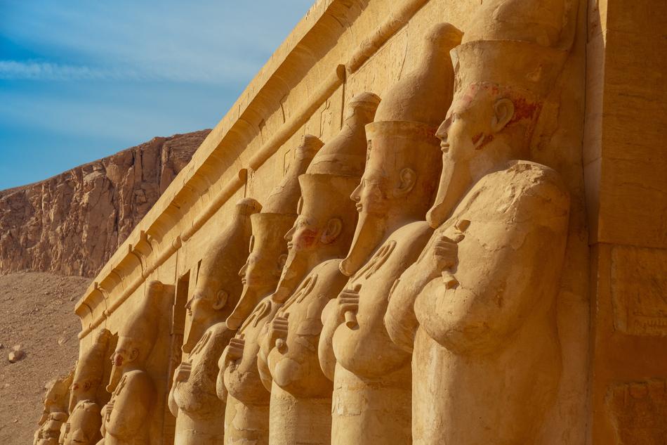 Temple Egypt Statue