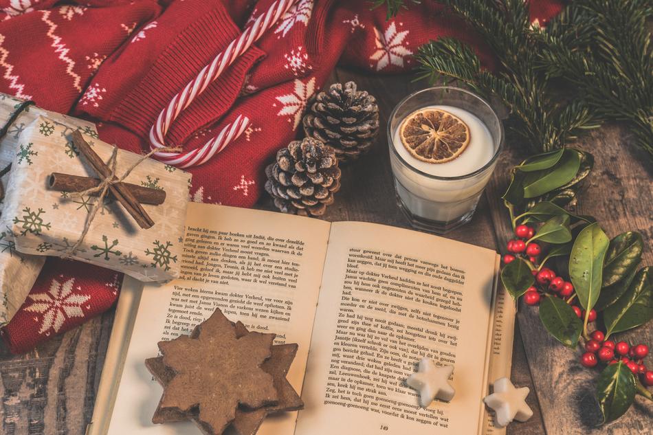 Christmas December decoration Background