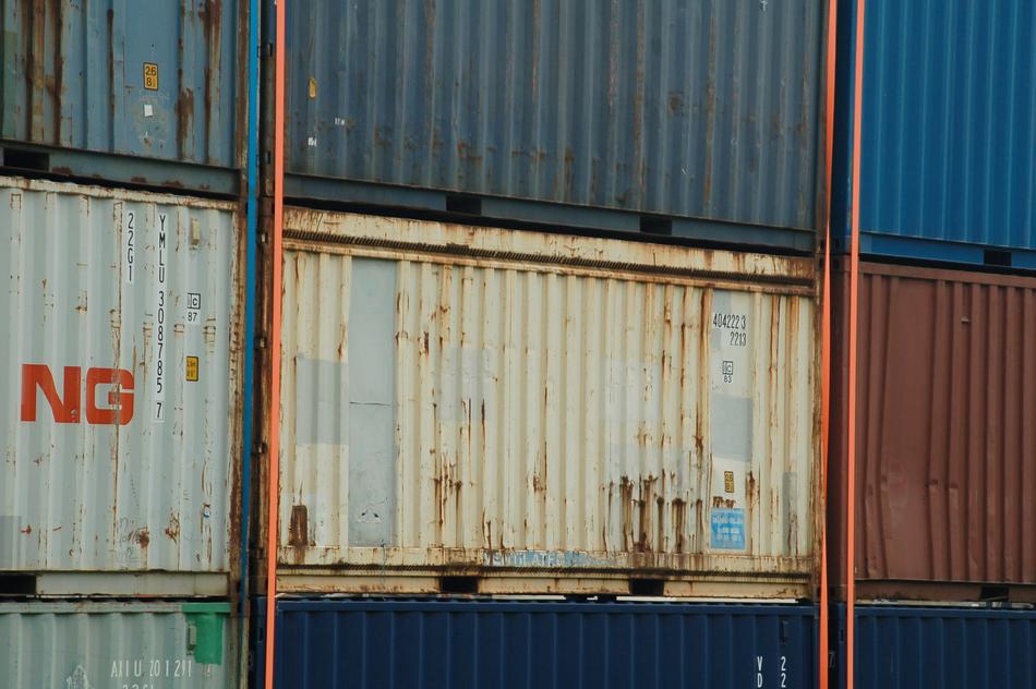 Containers Background Steel