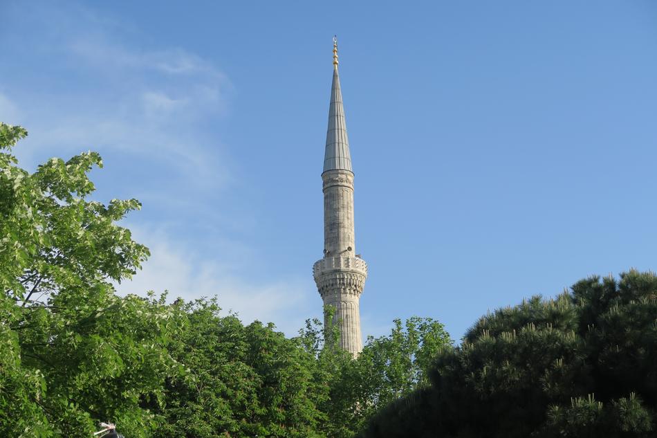 Minaret Sultan Ahmet Istanbul