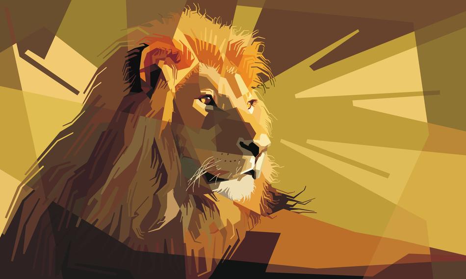 the big lion in geometry