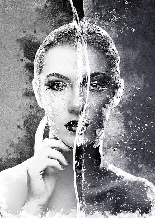 makeup girl background face