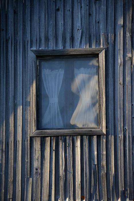 wooden window