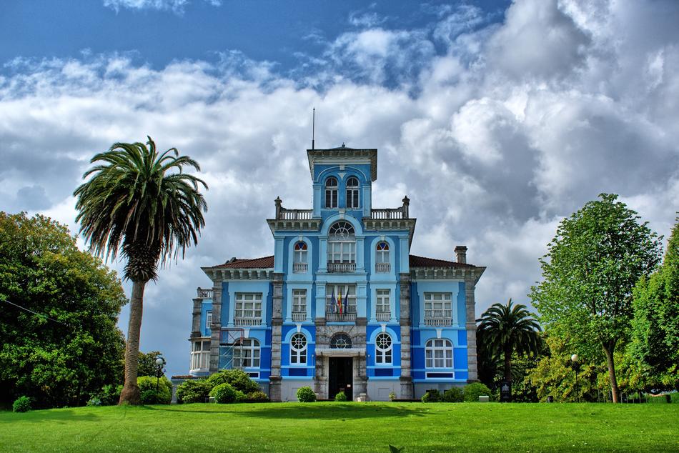 blue treehouse
