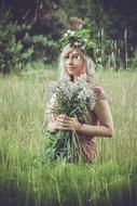Field Flowers Girl