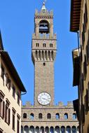 college tower clock