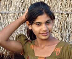 India Girl Portrait