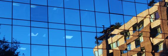 blue sky fence view