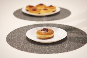 delicious baked goods in a plate