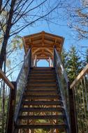 stairs to the children's slide