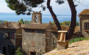 Italy Bolsena Lake Historic