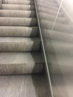 macro escalator staircase