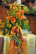 Flowers Floral Arrangement Church