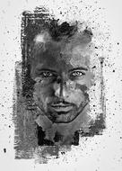 man portrait model male young