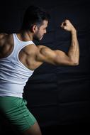 Athlete Atletico Biceps