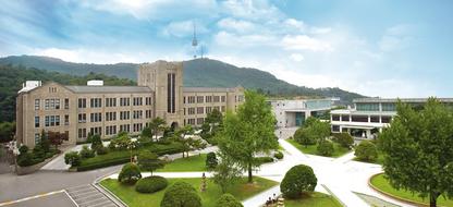 photo of the school building in Korea