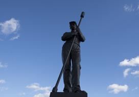 black man sculpture