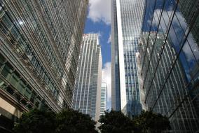 london city rooftop glass