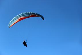Flight Paragliding Sky