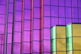 picture of colored windows