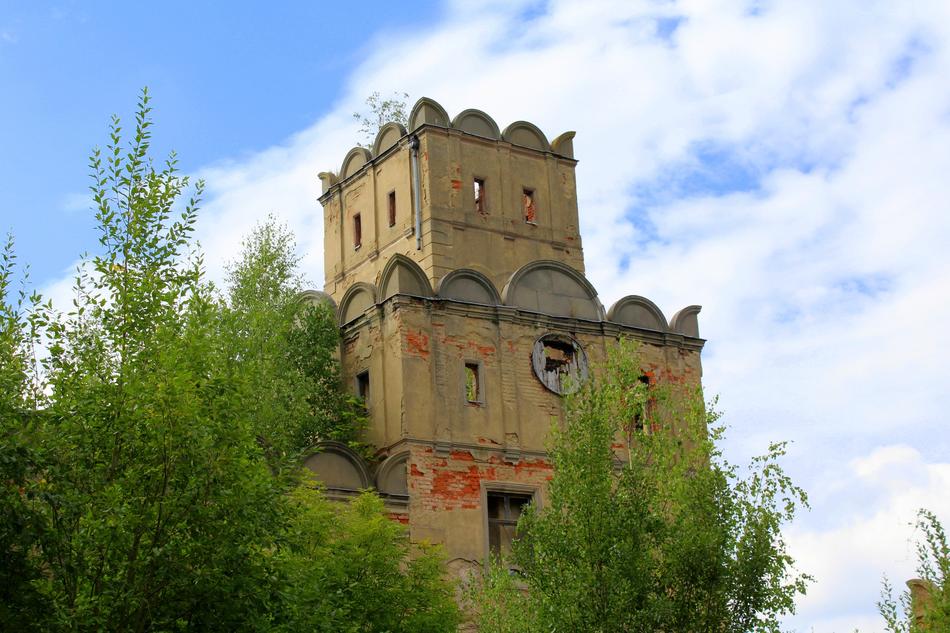tower castle trees