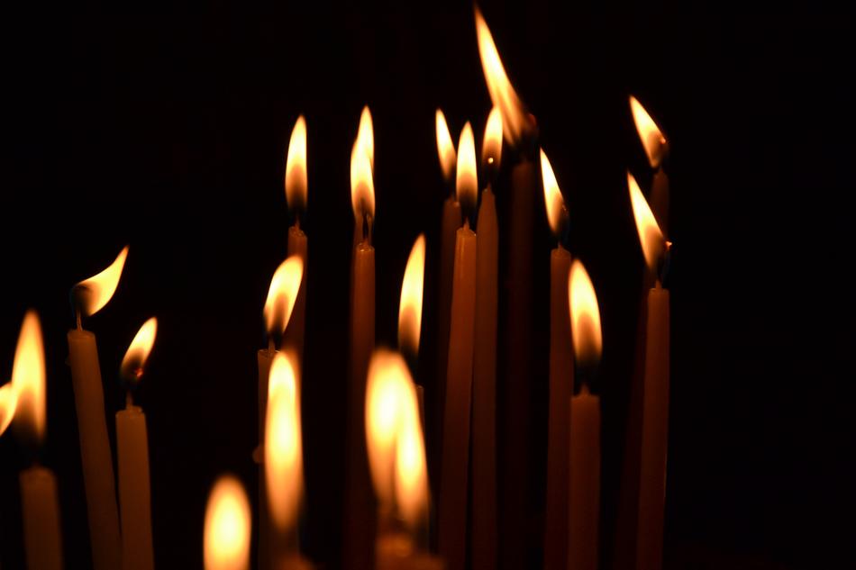 Candles Church Light