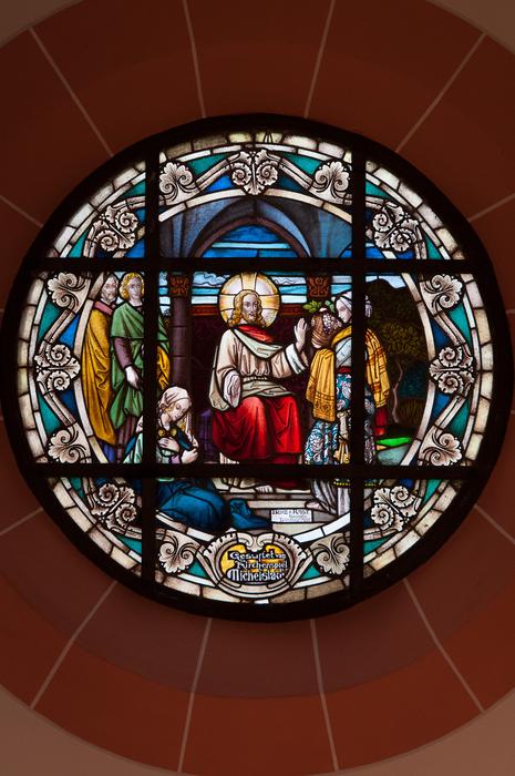 Church Window Wedding