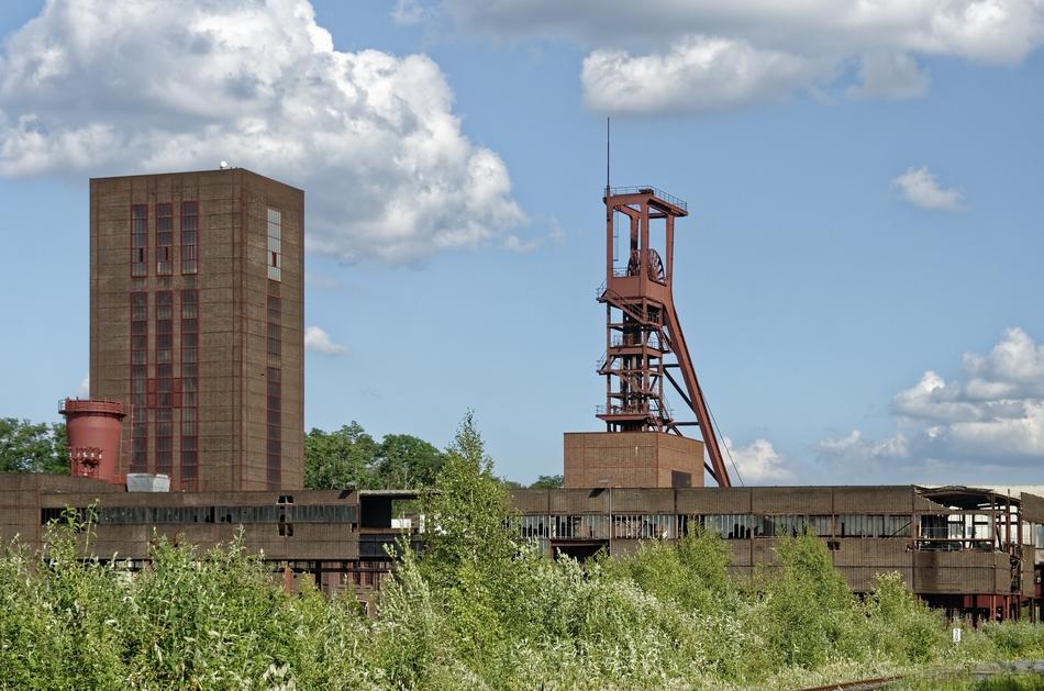 Zollverein Schacht XII Landmark in Essen, German