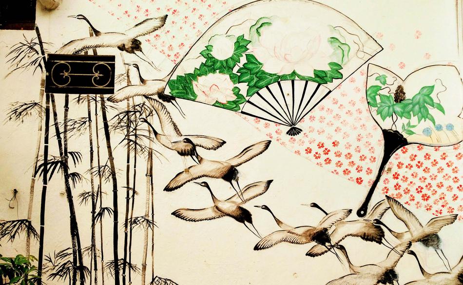 birds pattern beautiful view