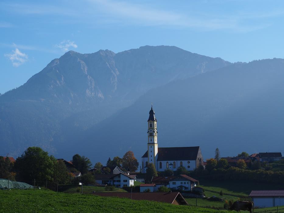 Mountains Church Landscape