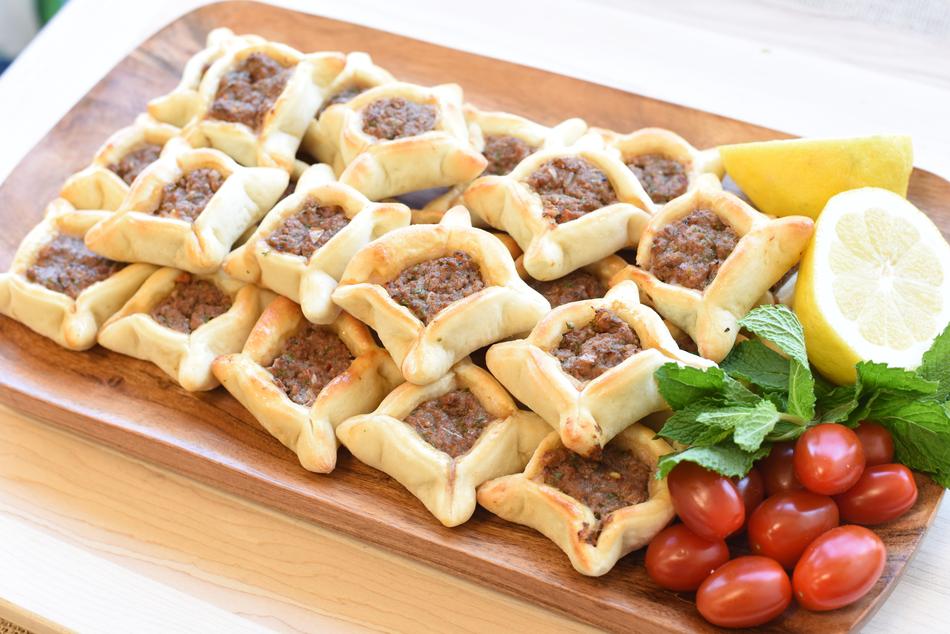 homemade pastries with meat