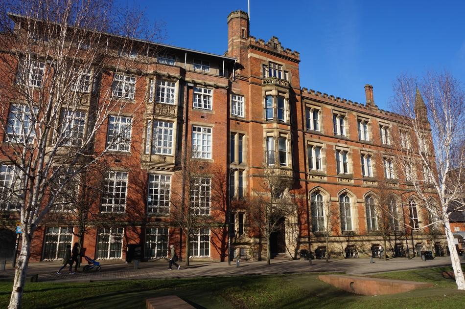 college building look beautiful