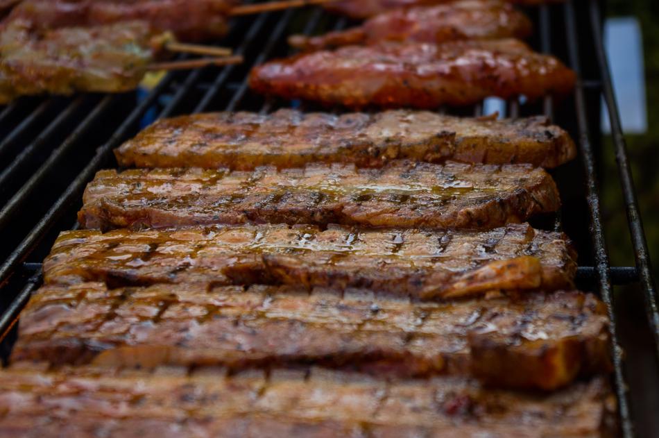 grilled meat steak