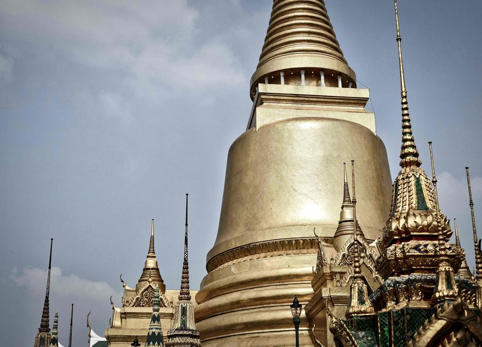 Stupa Gold Temple