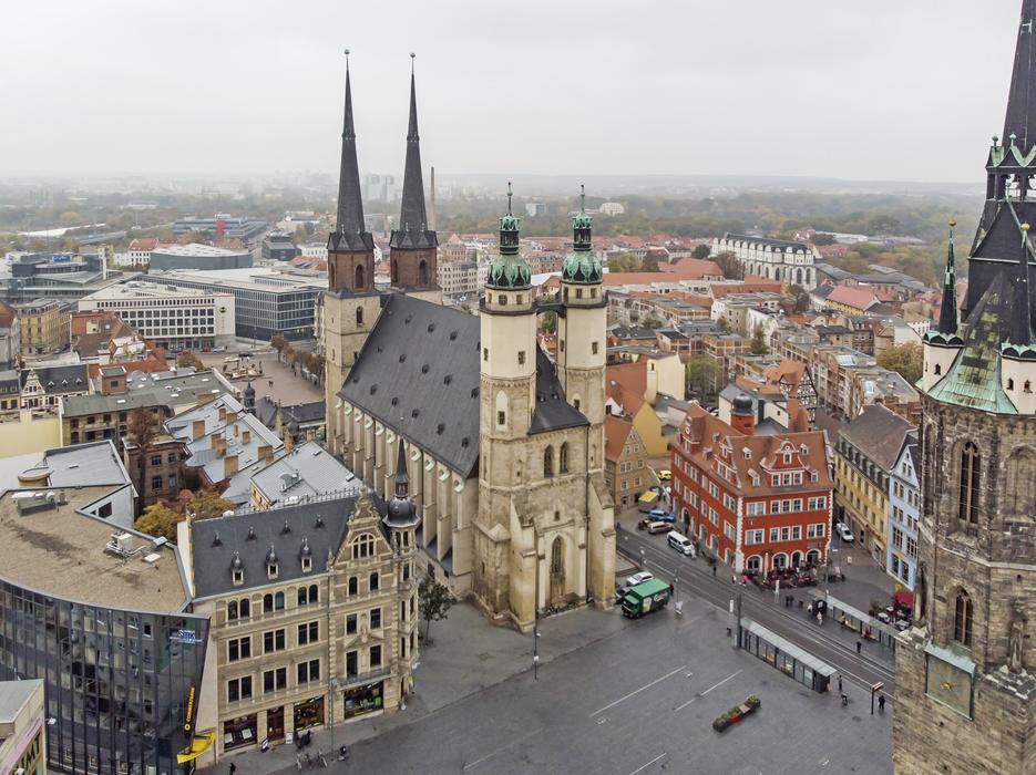 Church Late Gothic Aerial View