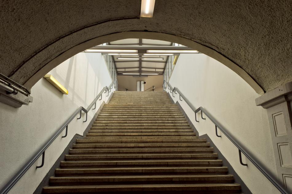 architecture staircase view home
