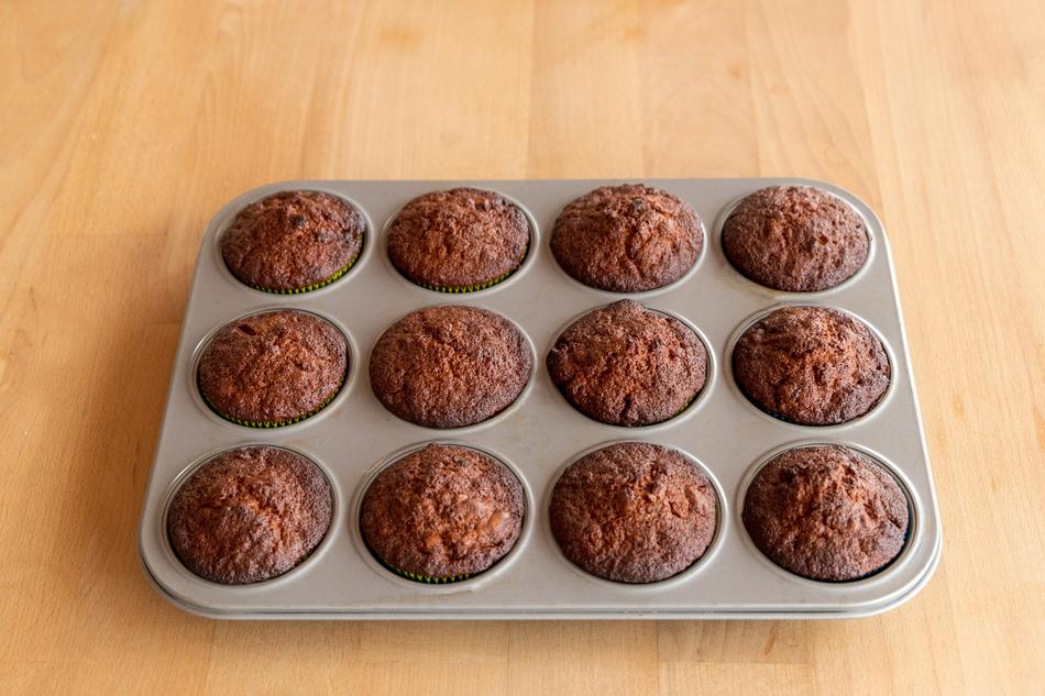 Sweet homemade muffins