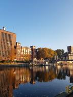 autumn cityscape