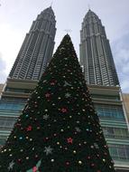 Christmas Kuala Lumpur Twin Towers