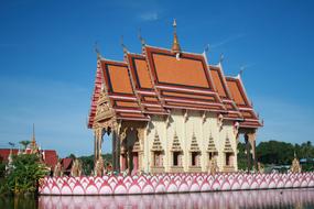 Thailand temple view